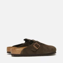 Mens Birkenstock Boston Suede Sandals -Sandals & Slides Shop hp 403315 c scaled