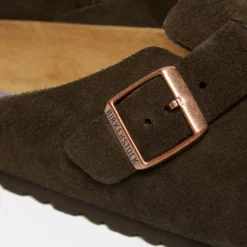 Mens Birkenstock Boston Suede Sandals -Sandals & Slides Shop hp 403315 d scaled