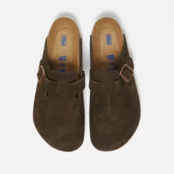 Mens Birkenstock Boston Suede Sandals -Sandals & Slides Shop hp 403315 f scaled