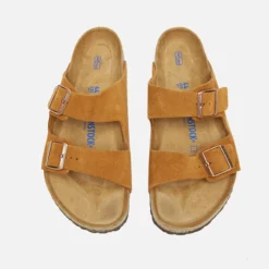 Mens Birkenstock Arizona Suede -Sandals & Slides Shop hp 403788 f scaled