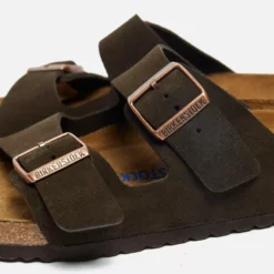 Mens Birkenstock Arizona Suede -Sandals & Slides Shop hp 452784 d scaled
