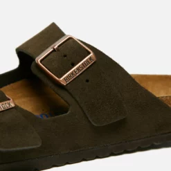 Mens Birkenstock Arizona Suede -Sandals & Slides Shop hp 452786 d scaled