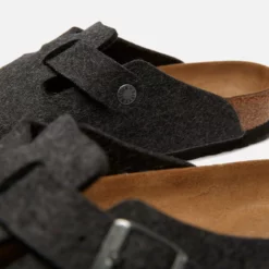 Mens Birkenstock Boston Wool -Sandals & Slides Shop hp 452787 d scaled