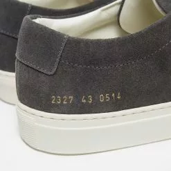 Mens Common Projects Achilles Low Suede -Sandals & Slides Shop hp 512495 d scaled