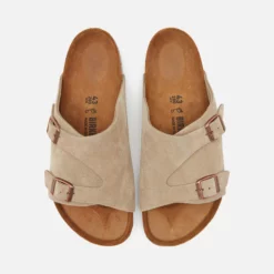 Mens Birkenstock Zurich Suede -Sandals & Slides Shop hp 570083 f scaled